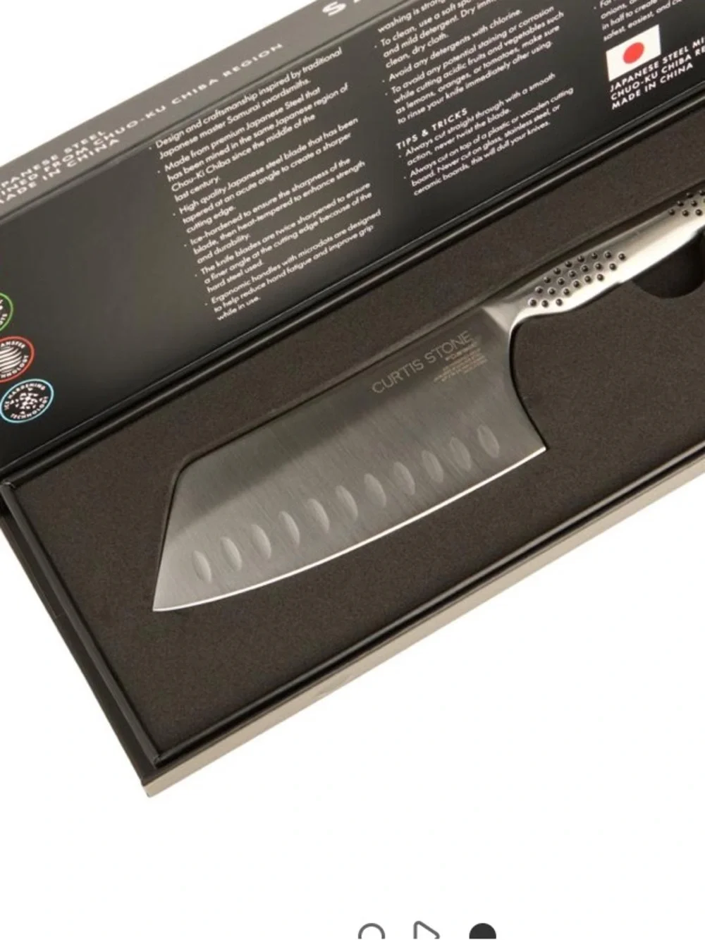 Curtis Stone Mini Cleaver new in box